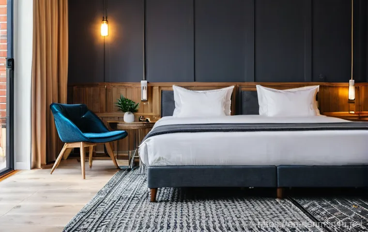 덴마크 숙박 옵션 비교 - Here are three detailed image prompts: