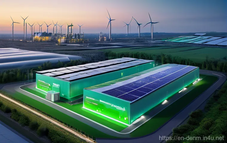 덴마크에서 한국과의 무역 및 경제 관계 - **Prompt Title: "Offshore Wind Frontier: Anchoring Green Ambition"**
    A grand, panoramic shot of ...