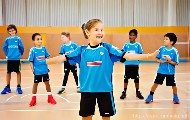 덴마크 핸드볼 경기 및 리그 - All attire is appropriate and non-revealing."

---

**Prompt 3: Cultivating Champions - Nurturing Yo...