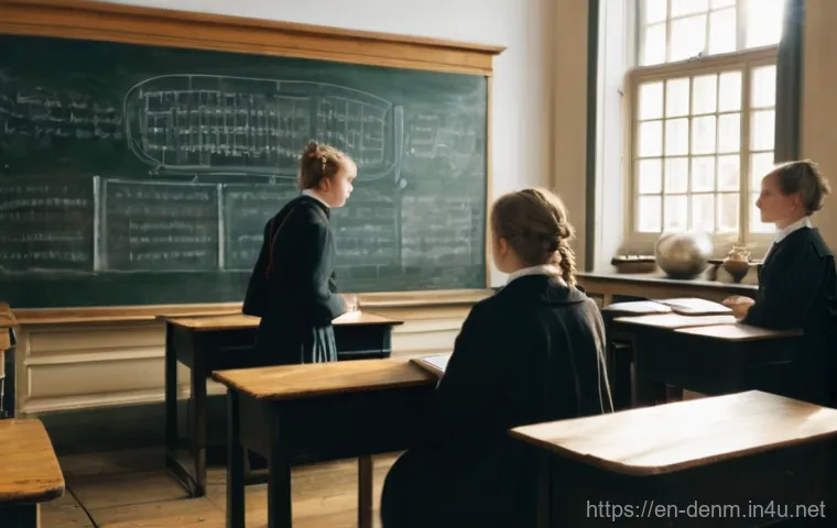 덴마크의 산업 혁명 - **Danish Cooperative Dairy Farm, circa 1900**
    A vibrant, sunlit scene on a large, meticulously c...