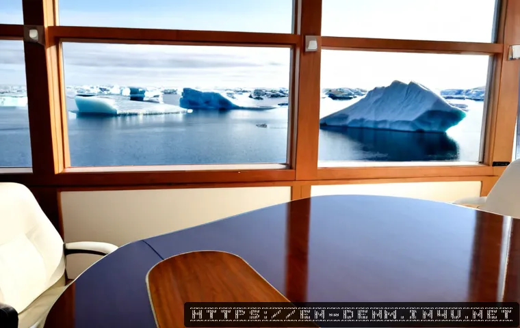 덴마크와 그린란드의 관계 - Photorealistic diplomatic meeting between a Danish official and a Greenlandic Inuit official in a br...